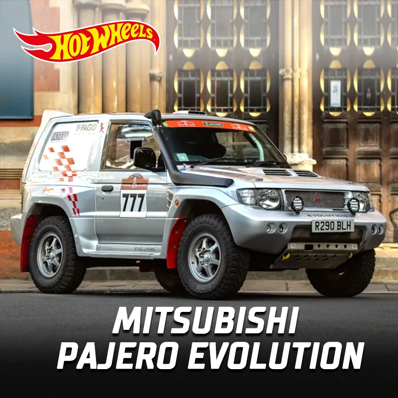 

Новая оригинальная модель игрушечного автомобиля из сплава Hotwheels Mitsubishi Pajero, внедорожный внедорожник C4982, коллекционный орнамент, фанаты-сюрпризы, крутые подарки