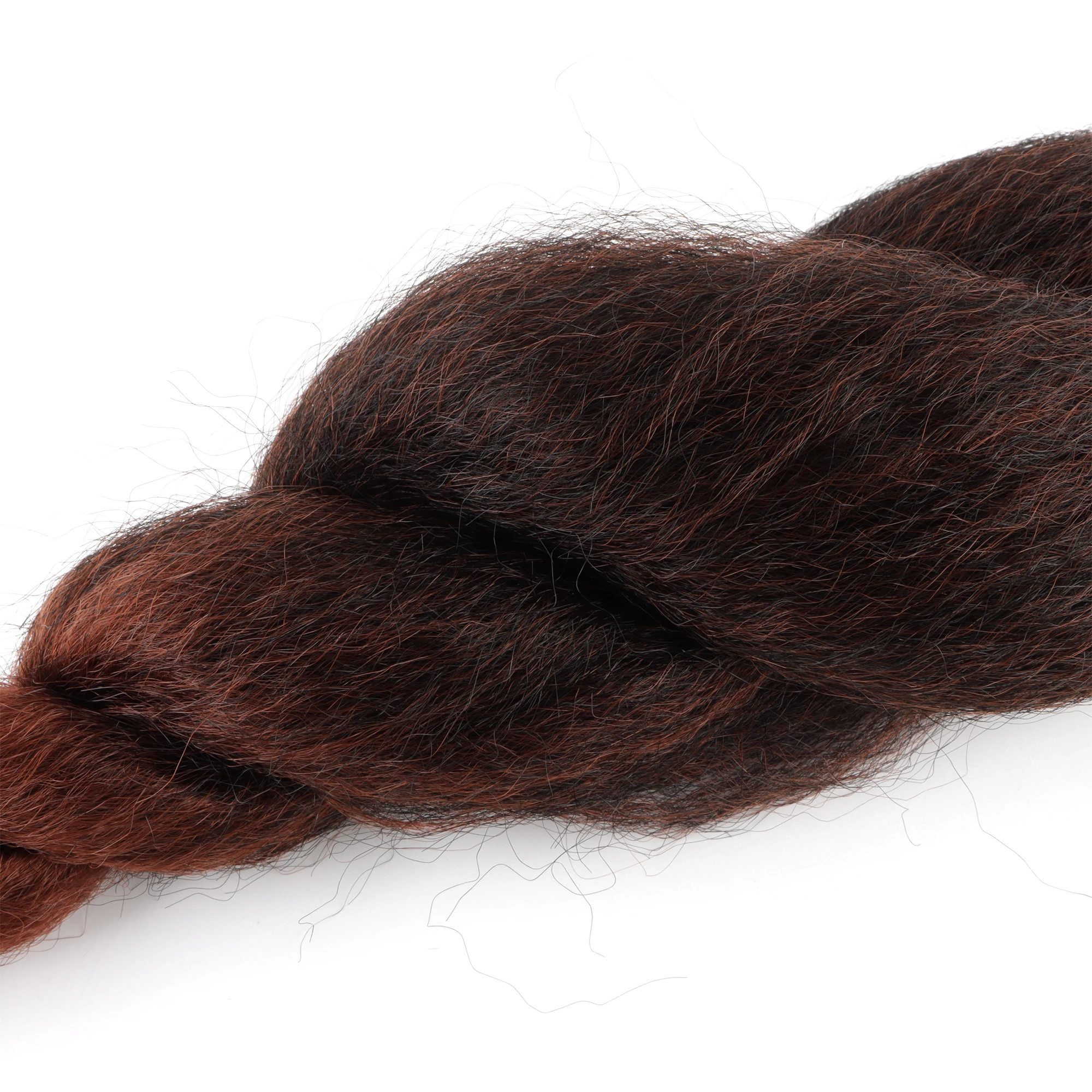 OrientfashionTrenzas de pelo sintético de ganchillo Vixen de 26 pulgadas, trenzas de tamaño gigante, pelo de ganchillo liso Yaki