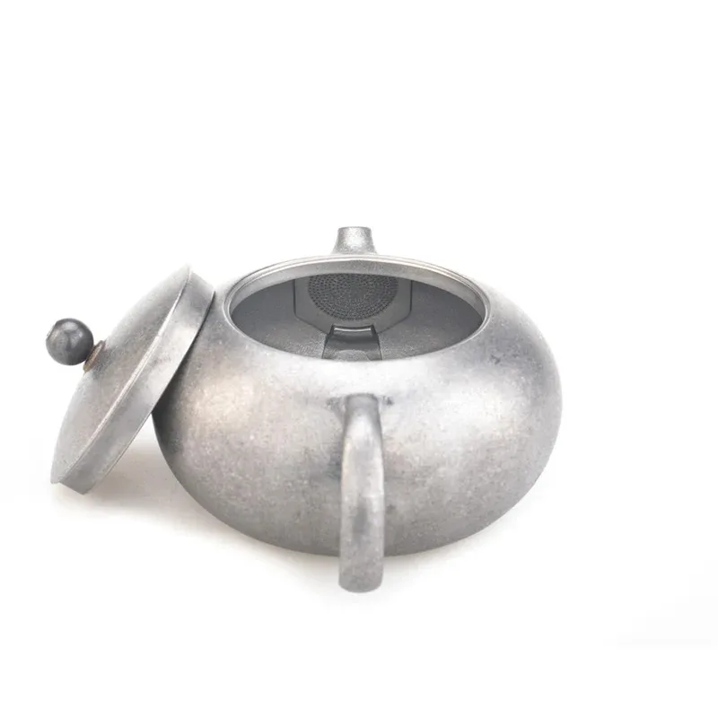 KEITH TC4 Titanium Teapot 250ml, Japanese Tea Pot for Professional Brewing, Outdoor Camping & Home Use, Lightweight & Durable