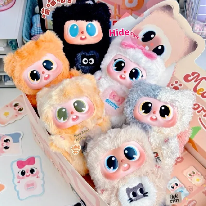 

Серия Pitty CatDormitory, 100% натуральный Kawaii брелок, мини-фигурки, слепая коробка, подарок-сюрприз для детей, модные коллекционные игрушки