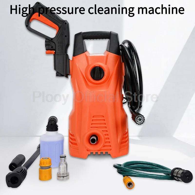 1500W High Pressure Cleaner Washer Foam Generator Water Gun Spray Cleaner Portable Cleaning Machine for Car Home Garden Clean