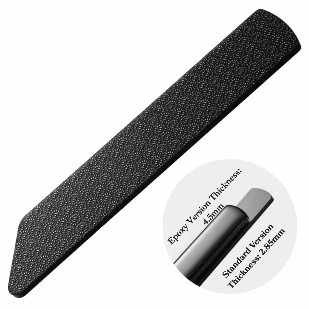 Dead Skin File Nano Skin Grinding File Strip with Sheath Handle Remove Calluses Dead Skin on Hands Exfoliation