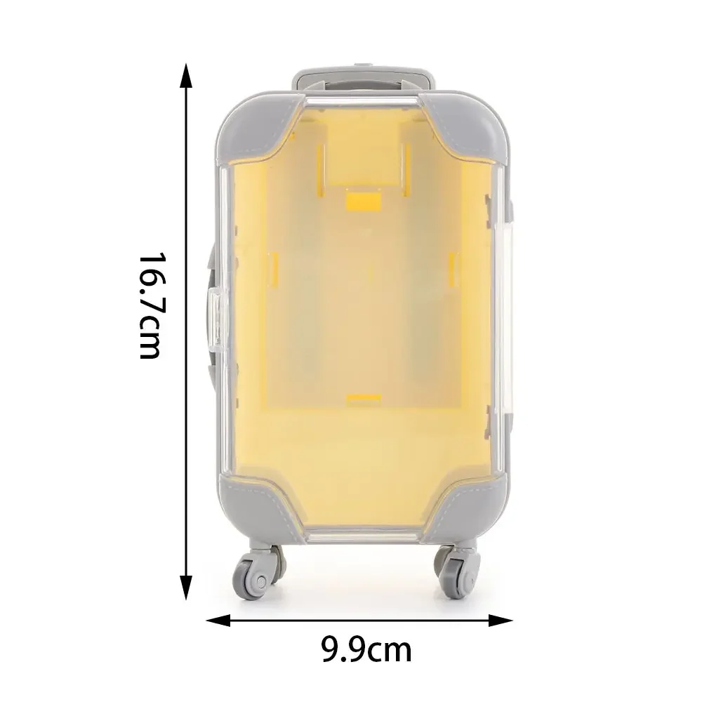 GUEB-01 Mini Trolley Suitcase for Clothes Storage Cute Small Plastic  Box