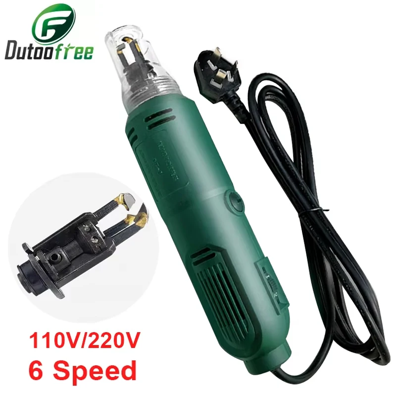 0.3-3mm Wire Peeler DF-8 Enameled Wire Stripping Handheld Machine Varnished Wire Stripper Enameled Copper Wire Stripper 6 Speeds