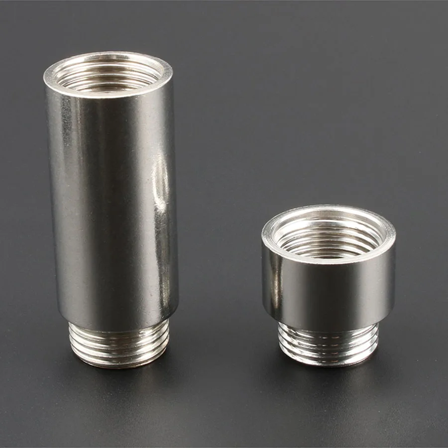 1/2" Stainless Steel Female And Male Thread Angle Valve Hexagon Extension Joint Water Pipe Fittings image 6