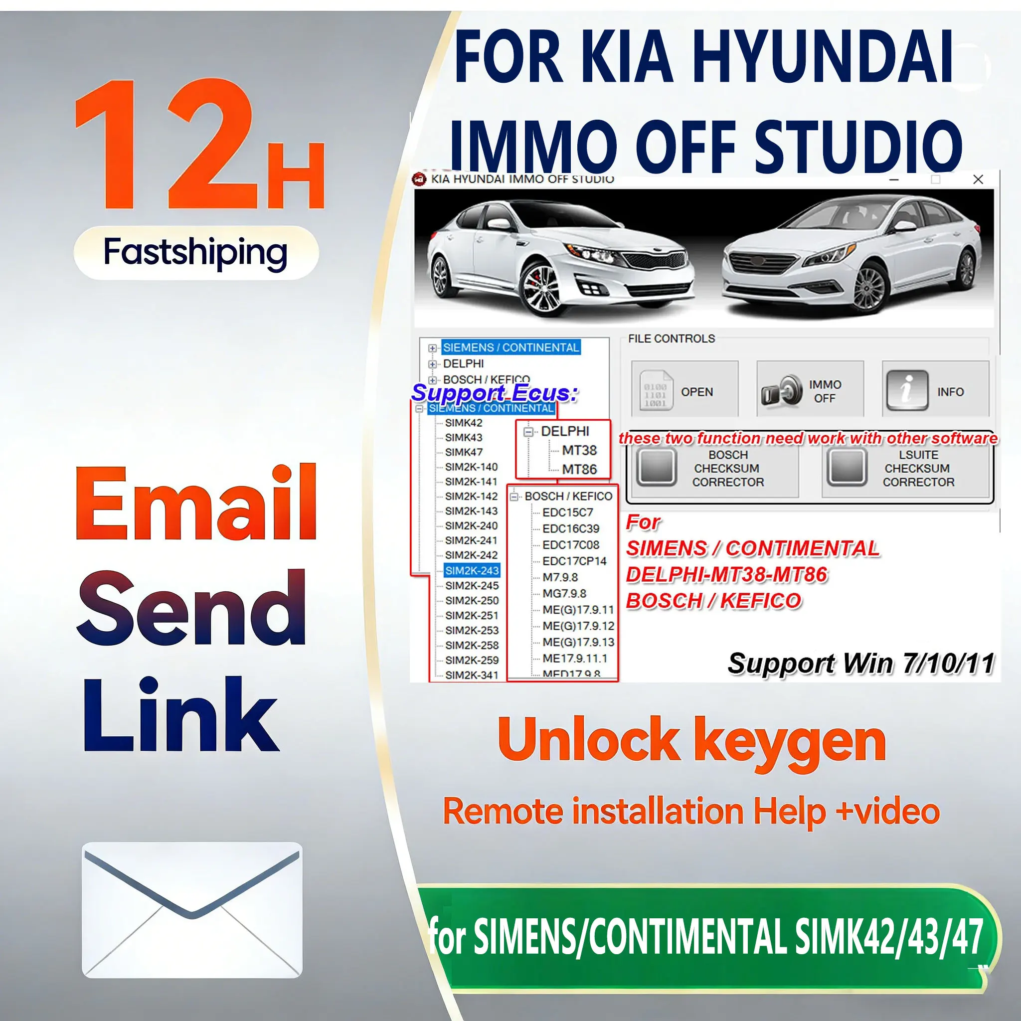 

Для KIA HYUNDAI IMMO OFF STUDIO для SIMENS/CONTIMENTAL SIMK42/43/47... для DELPHI-MT38-MT86 для BOSCH/KEFICO EDC15C7... IMMO OFF