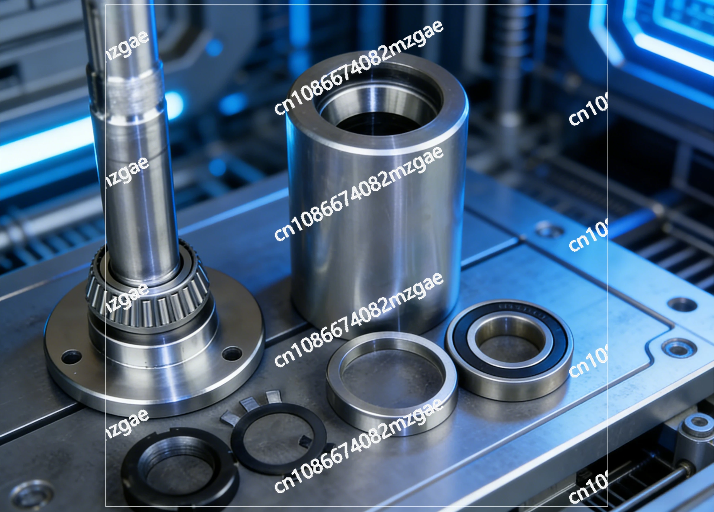 

High Strength Flange & Screw Connection Woodworking Lathe Headstock, 80/100/125/160 Lathe Spindle Assembly