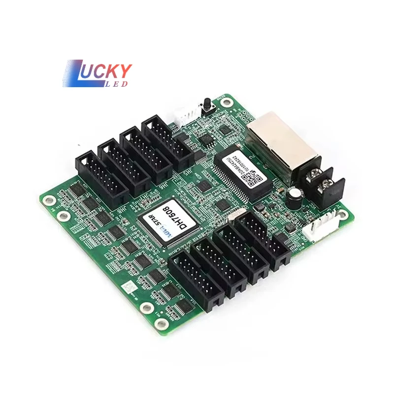 Cheap Price Novastar DH7508-S Full Color LED Video Display 256*256 Pixel 8*Hub75 Receiving Card