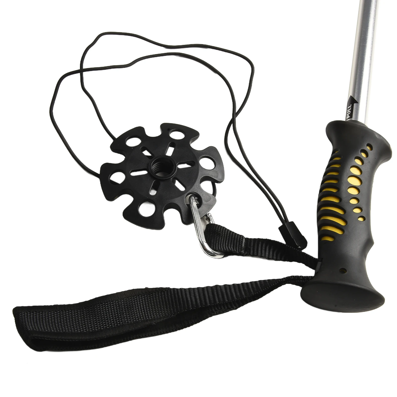 

Hiking Adventures 1.39m Collapsible Fishing Tackle Adjustable Strap Fishing Rod Fishing Adjustable Strap Length