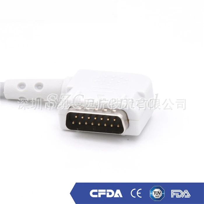 

Compatible ECG Machine Repeating Integrated Cable Kenz Ten Lead ECG Lead Wire Banana Plug Smart