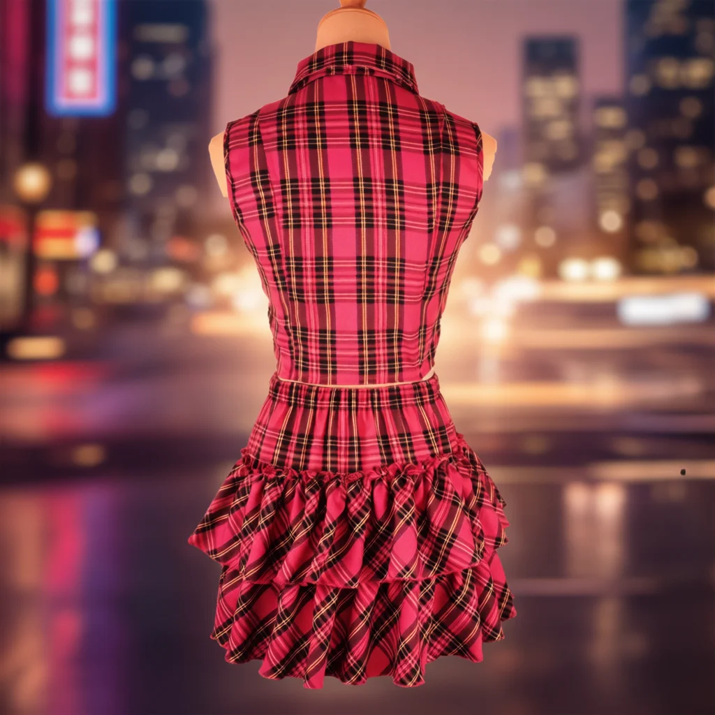 red plaid dress amazon Novella in Available for PRE CUPSHE Mini Dress for Women
