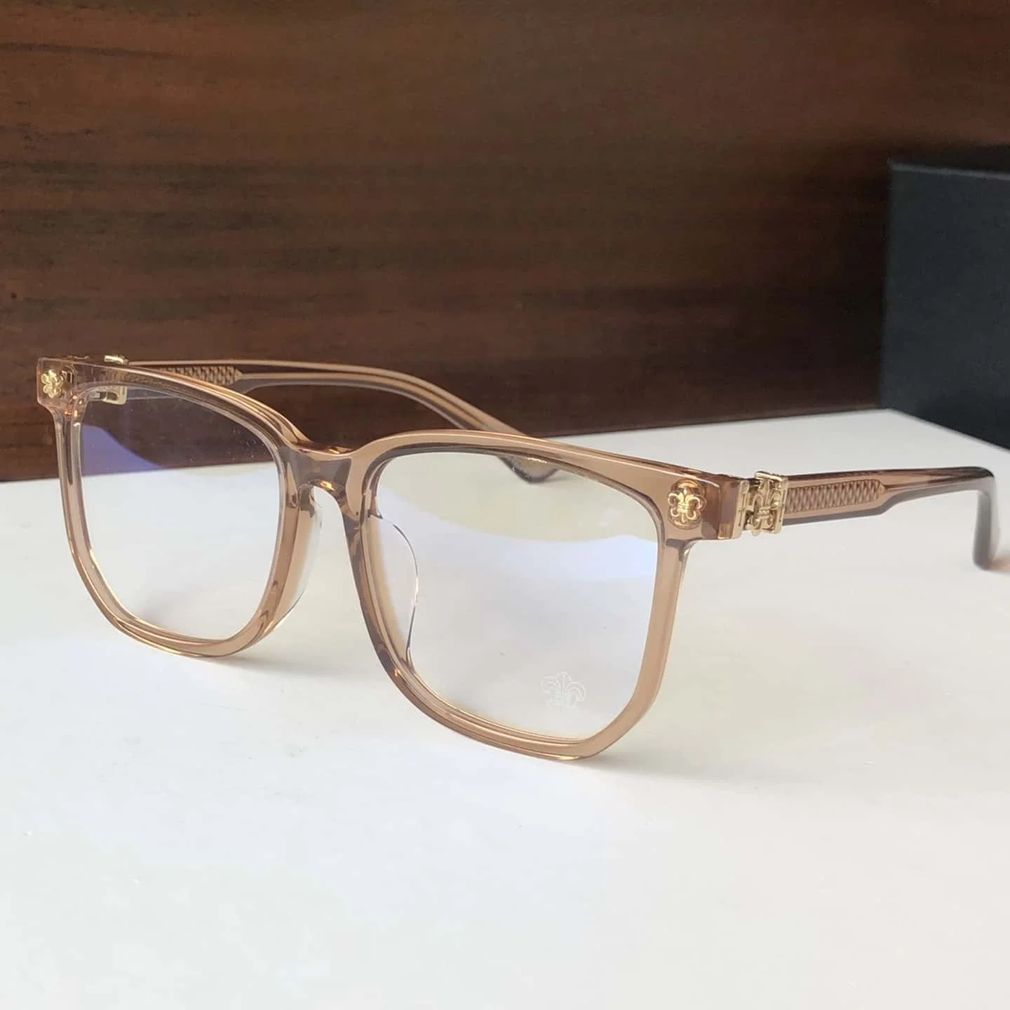 2025 موضة المرأة الفاخرة العلامة التجارية وصفة طبية نظارات التيتانيوم خلات الرجال قصر النظر القراءة الكمبيوتر مكافحة الضوء الأزرق النظارات #4