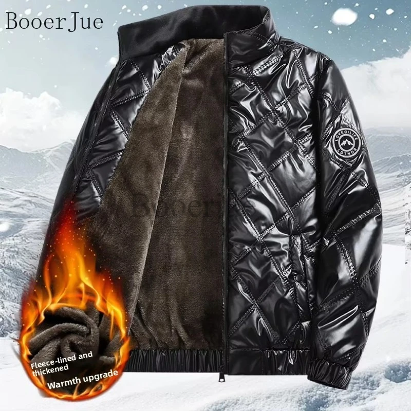 men-fleece-lined-stand-collar-pu-cotton-coat-windproof-waterproof-warm-casual-jacket-outdoor-fishing-sports-camping-outerwear