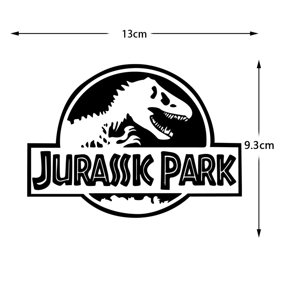 Jurassic Park Dinosaur Reflective Moto Off-Road Vehicle Car Stickers Decor Motorcycle Body Windshield Fuel Tank Waterproof Decal