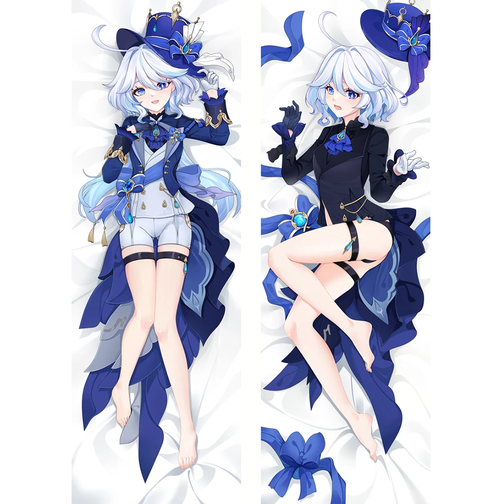 

Genshin Impact Furina Dakimakura 2WAY Hing Body Case Anime Otaku Pillow Cushion Cover Xmas Gifts