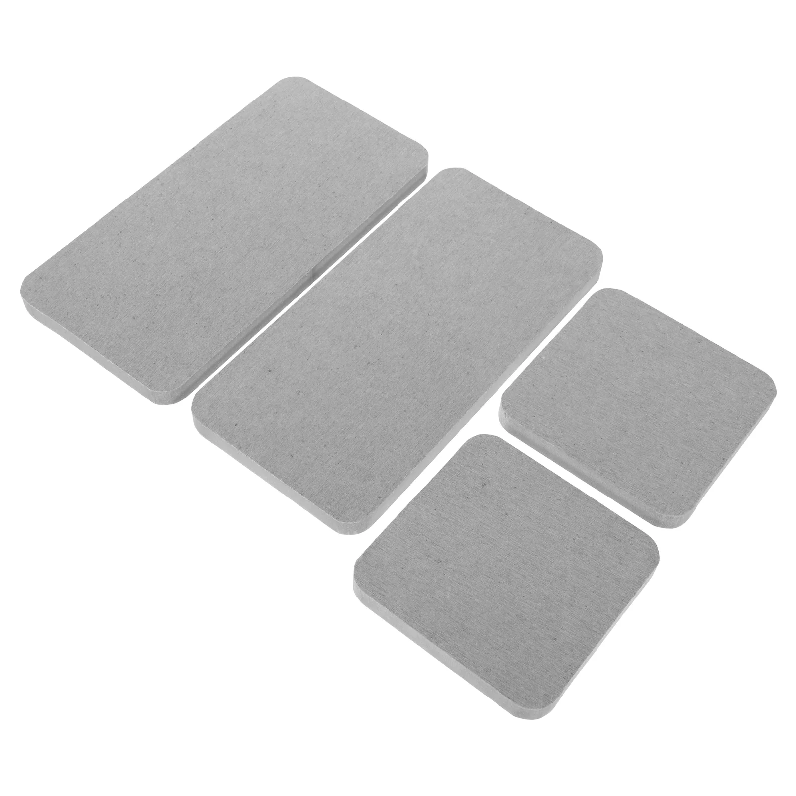 

4 Pcs Table Absorbent Coaster Drinks Sink Diatomite Pad Toothbrush Cup Cushion Plant Fibres Desktop Non Slip Mat