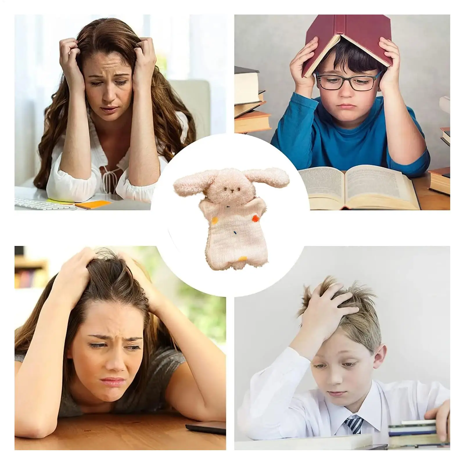 لطيف محشوة الحيوان لينة العاطفية مهدئا لطيف ديكور المنزل الحيوان أفخم الدمى لصديقة الرجال النساء أطفال بنين بنات الشباب #3