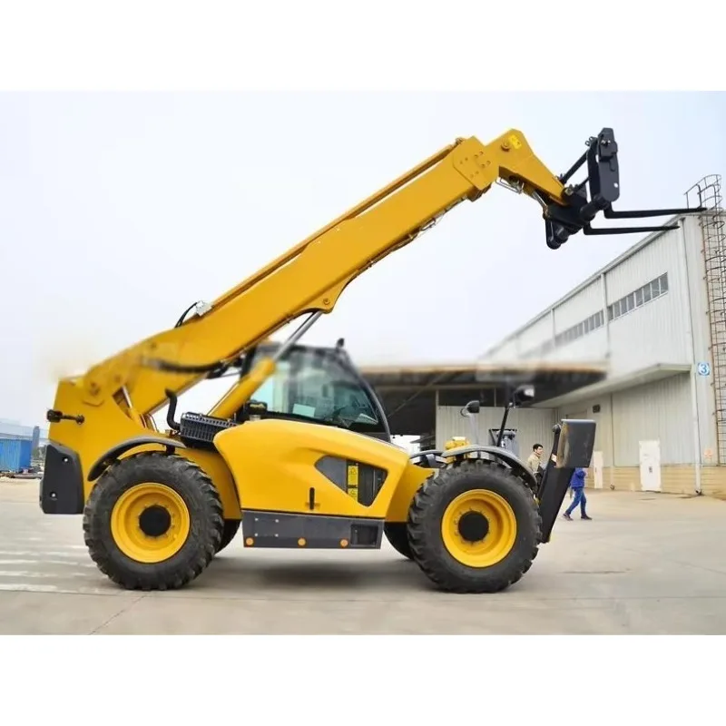 Telehandler 4 Wheel Drive Telescopic Lifter Construction Telehandler Forklift Telescopic Handler