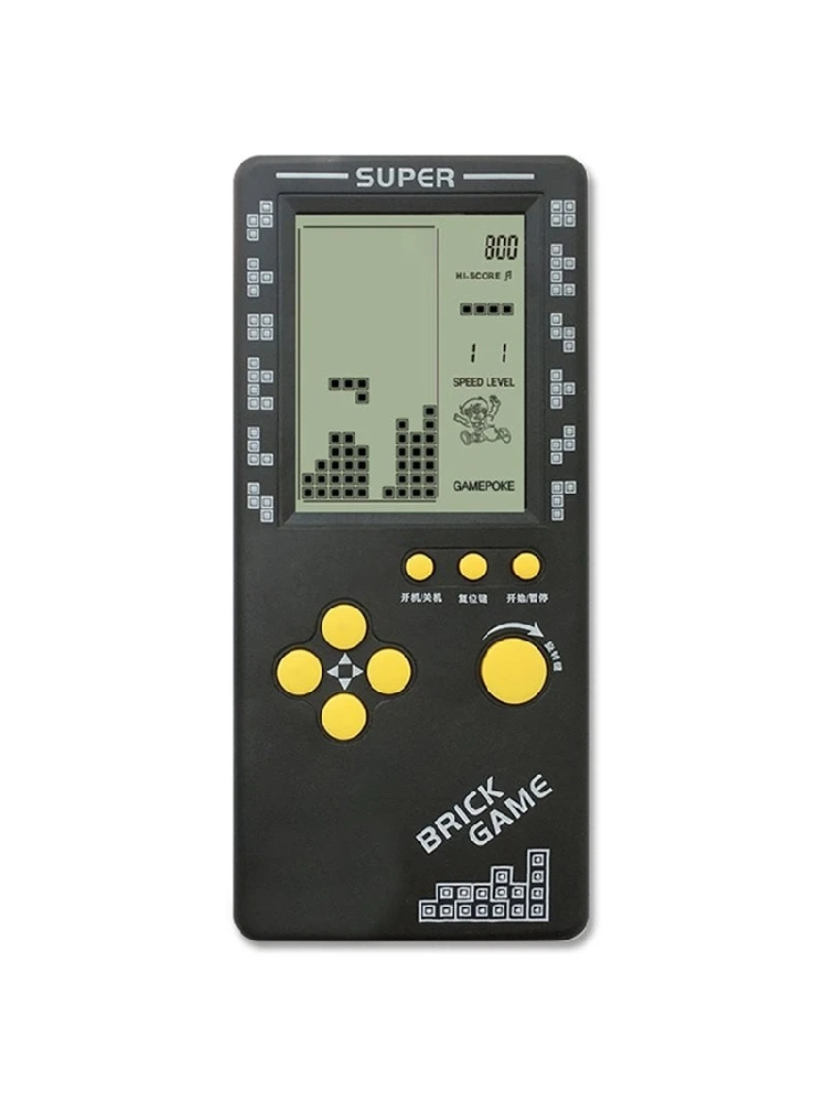 【NOWA KONSOLA A09R!】 Przenośna konsola do gier Tetris, ładowana przez USB, 4,1-calowy retro odtwarzacz gier — zdjęcie produktu 7