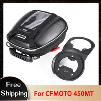 Fuel Tank Bag For CFMOTO 450MT Motorcycle Waterproof Bags Storage Luggage Bag 3.8L Tanklock Racing Backpack Parts