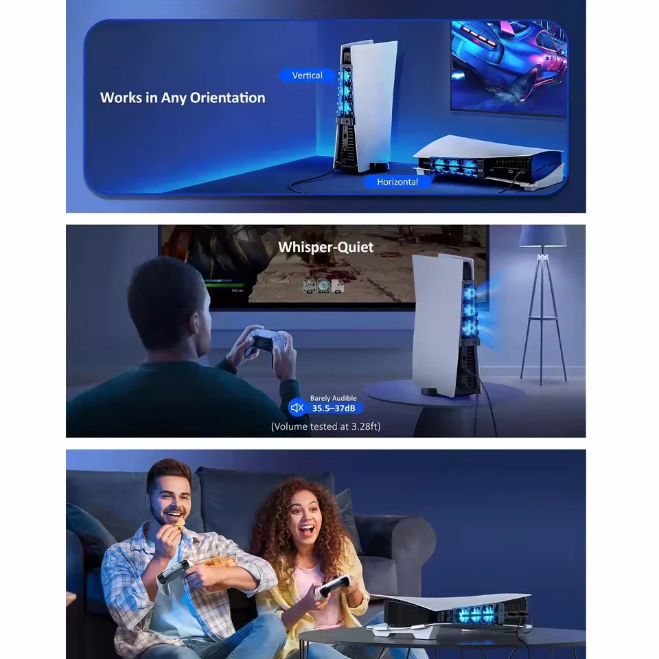 Thumbnail 3 - #4 Cheap PS5 Cooling Stations Worth Buying