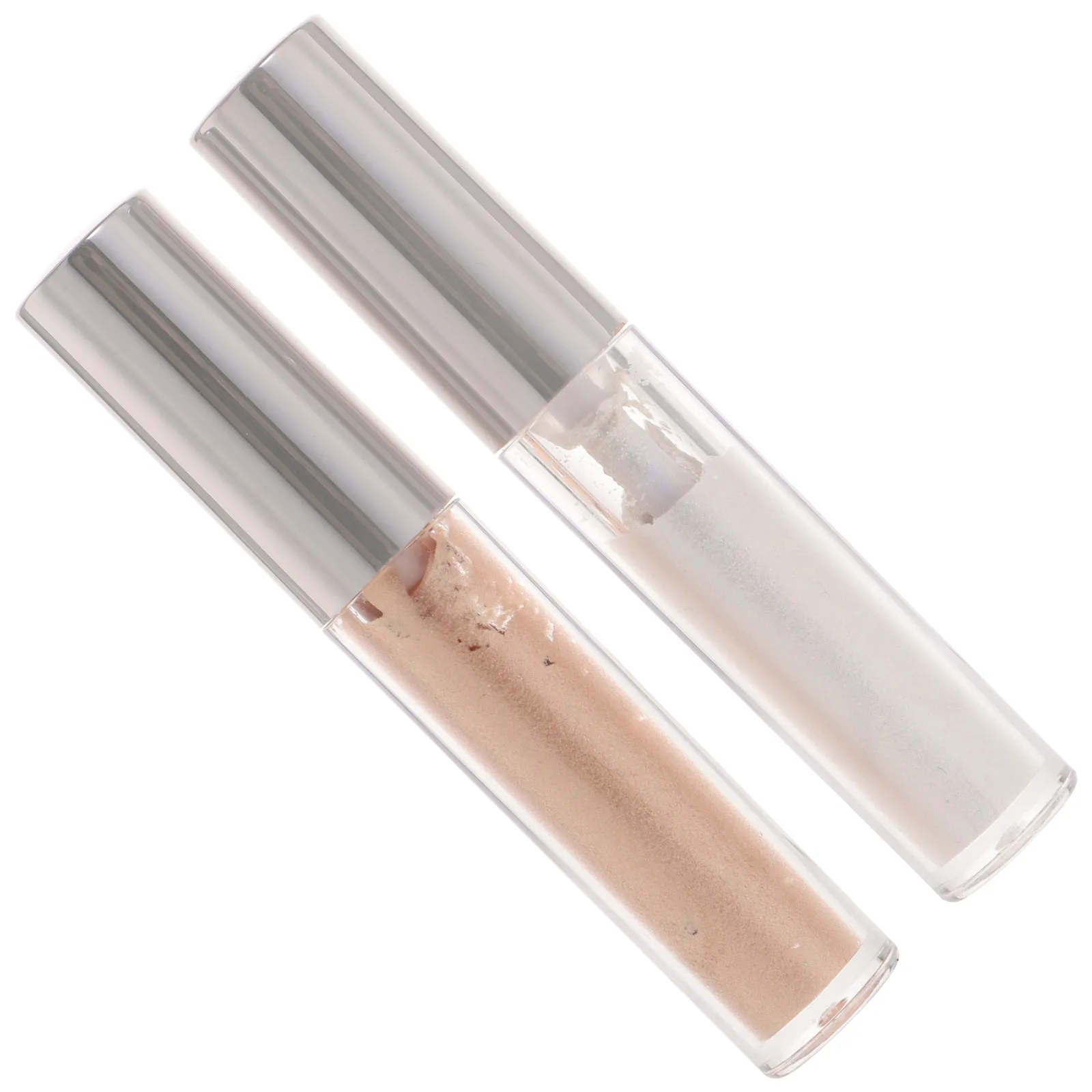 

2PCS Liquid Highlighter Gold Makeup Tools Long Shimmer Glitter Eyeshadow Makeup Supplies