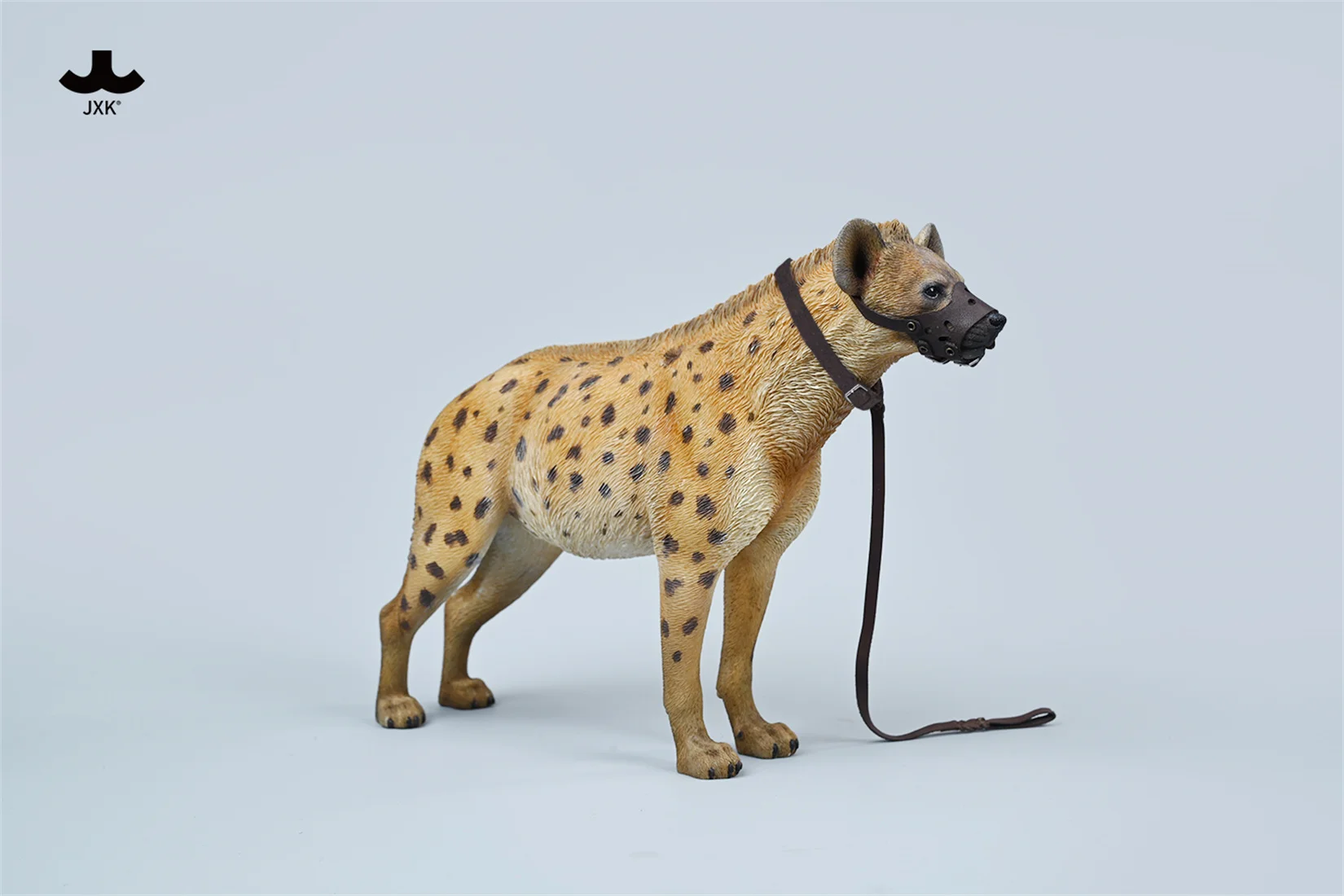 JXK 1/6 African Hyena Model Wild Animal Hyaenidae Figure Scene