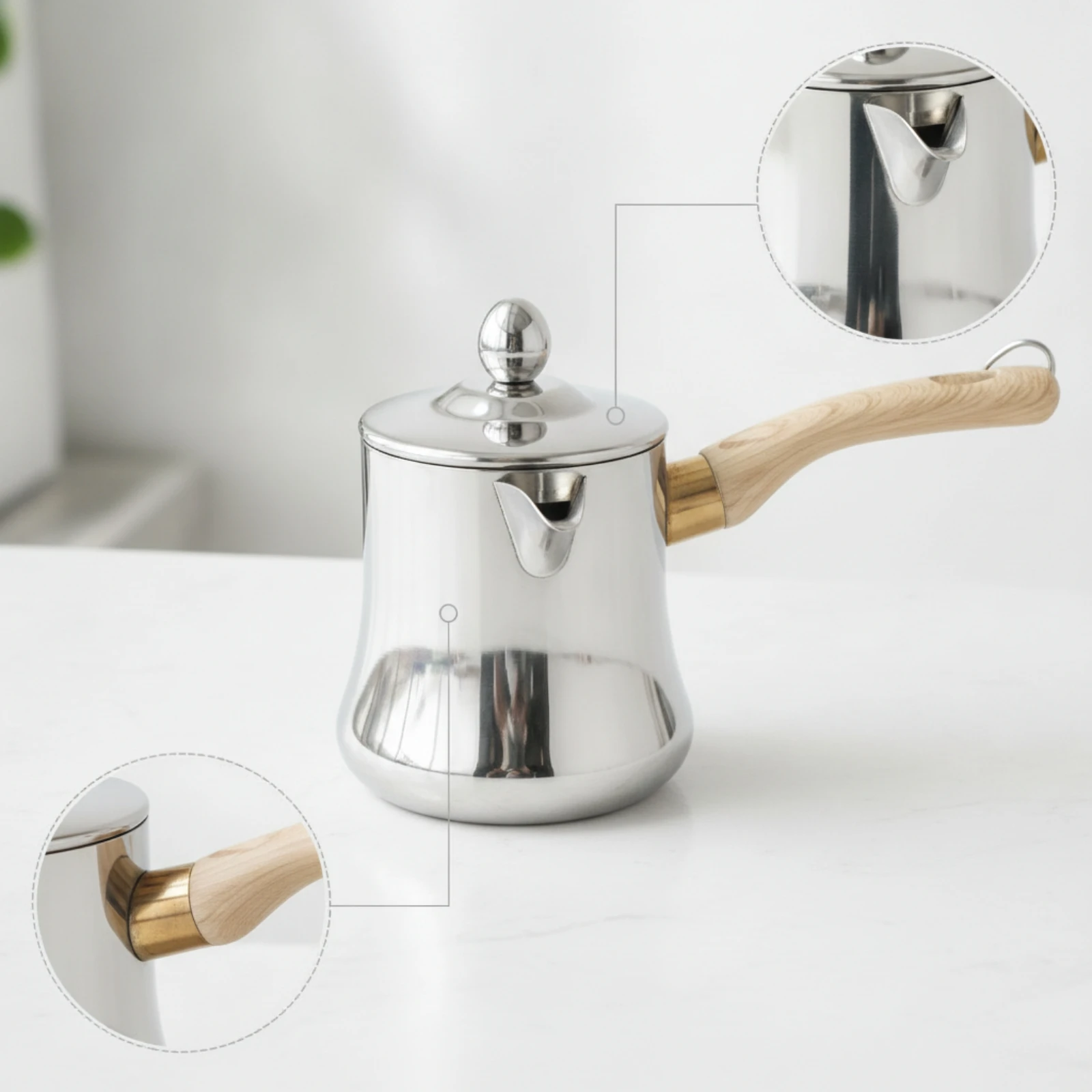 coffee-pot-with-wood-grain-handle-heat-resistant-stainless-steel-coffee-pot-milk-warming-pitcher-food-grade-cookware-versatile