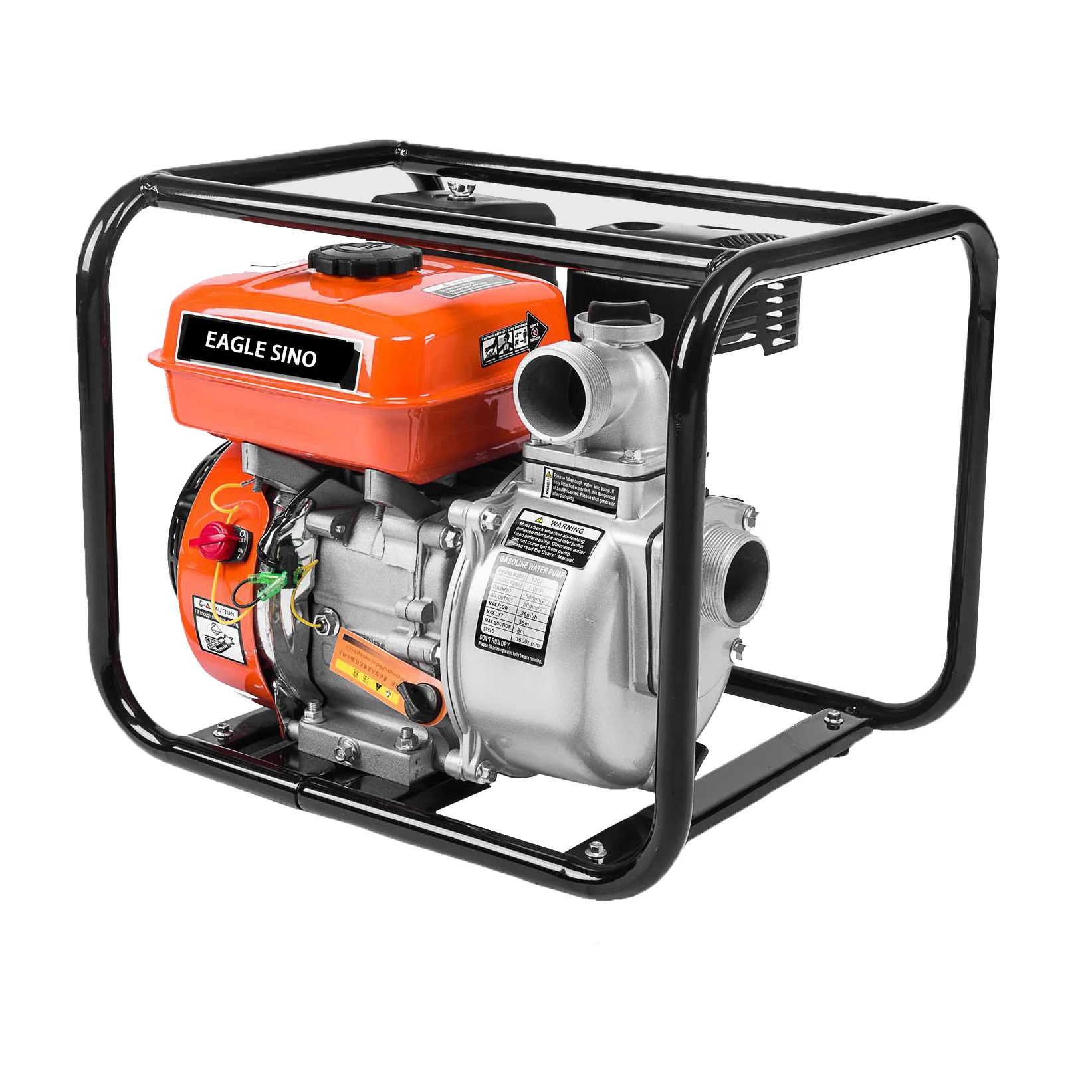 4- Stroke 2 Inch Self-priming Pump Gasoline High Pressure Water Pump