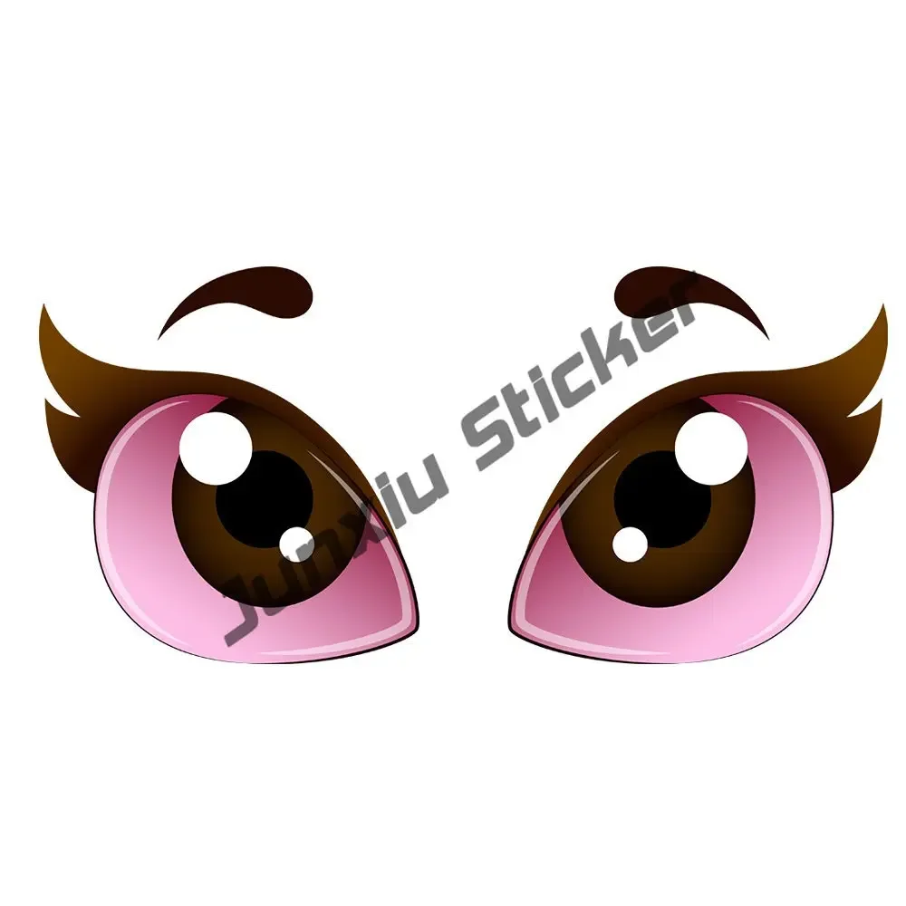 الكرتون أنيمي عيون ملصقات عين الشر صائق شيطان القاتل هنتر الكتابة على الجدران لسيارة الأمتعة المحمول سكيت الهاتف اللعب ملصق مائي ديكور
