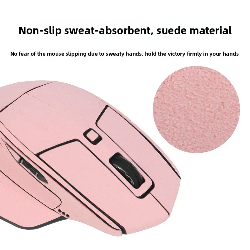 Anti-slip Stickers For Logitech MX Master2/2s Mouse Suede Sweat-absorbing Mouse Decals