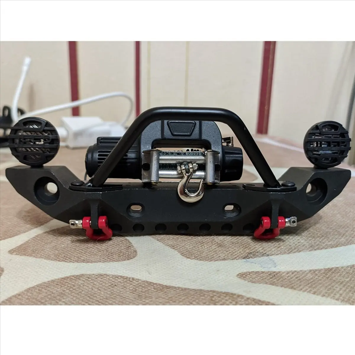 

3X Metal Automatic Winch with 3CH Control Cable for 1/10 RC Crawler Car Axial SCX10 TRAXXAS TRX4 RC4WD D90,A