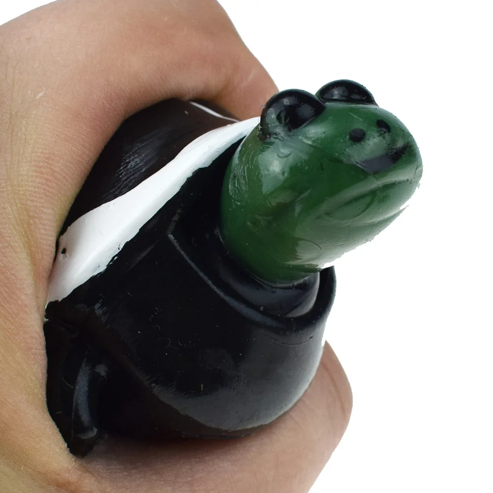 Funny Shrink Head Turtle Toy Squeeze Turtle Toys Keychain Adults Decompression Portable Stress Relief Antistress Creative Gifts