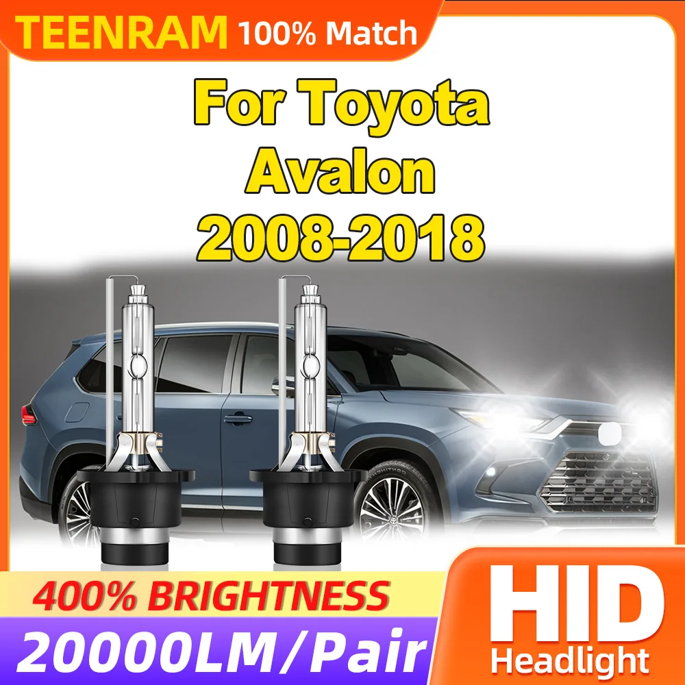 

D4S HID Xenon Lamps 20000LM Xenon Headlamp Bulbs 35W LED Car Headlight For Toyota Avalon 2008-2012 2013 2014 2015 2016 2017 2018