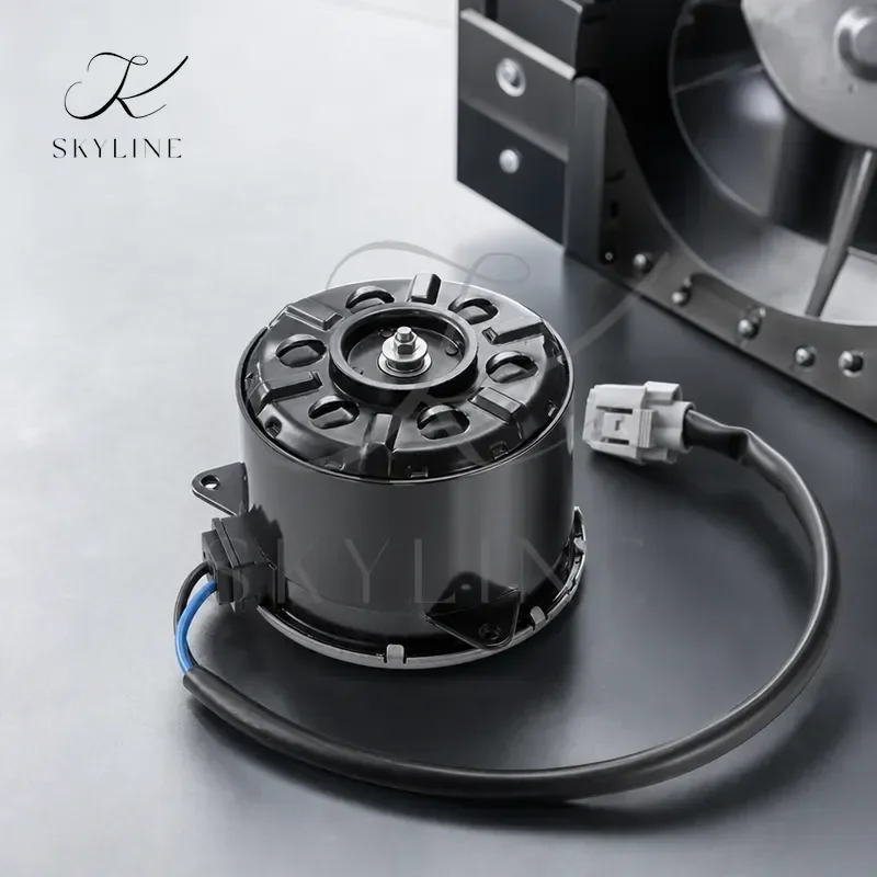 Radiator Cooling Fan Motor 16363-75040 16363-20400 16363-75030 Fit For Toyota Highlander Lexus RX400h Base 3.3L 2006 DC 12V