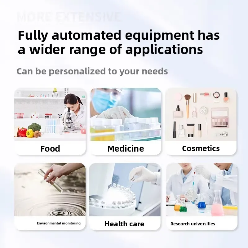 Automatic colony counter, laboratory bacterial tester, microbial colony total detection analyzer
