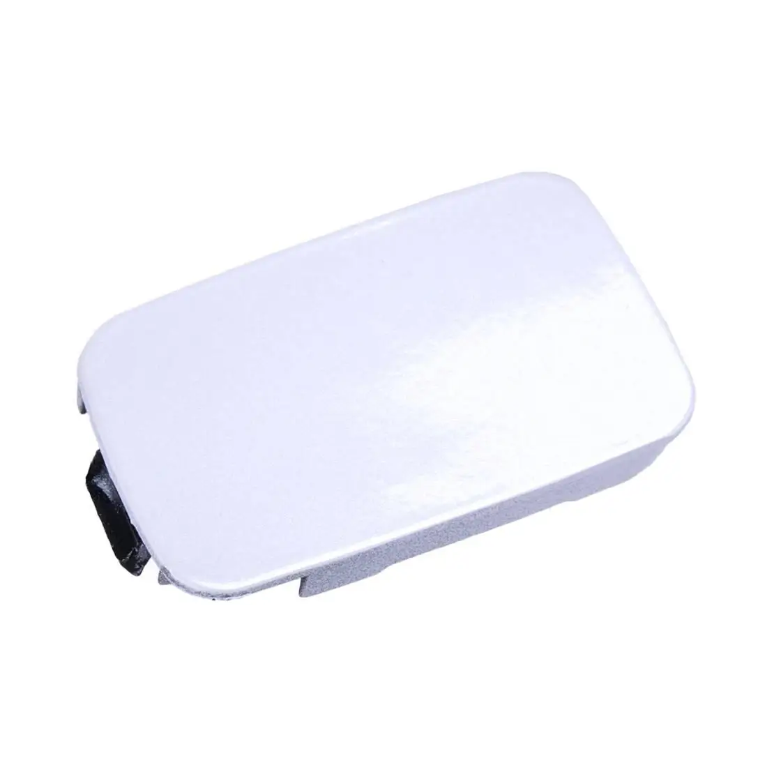 1 Pair Front Bumper Tow Hook Eye Cover Cap 52128-48905 52127-48909 Fit For Lexus RX350 450h 2010 2011 2012 White Plastic