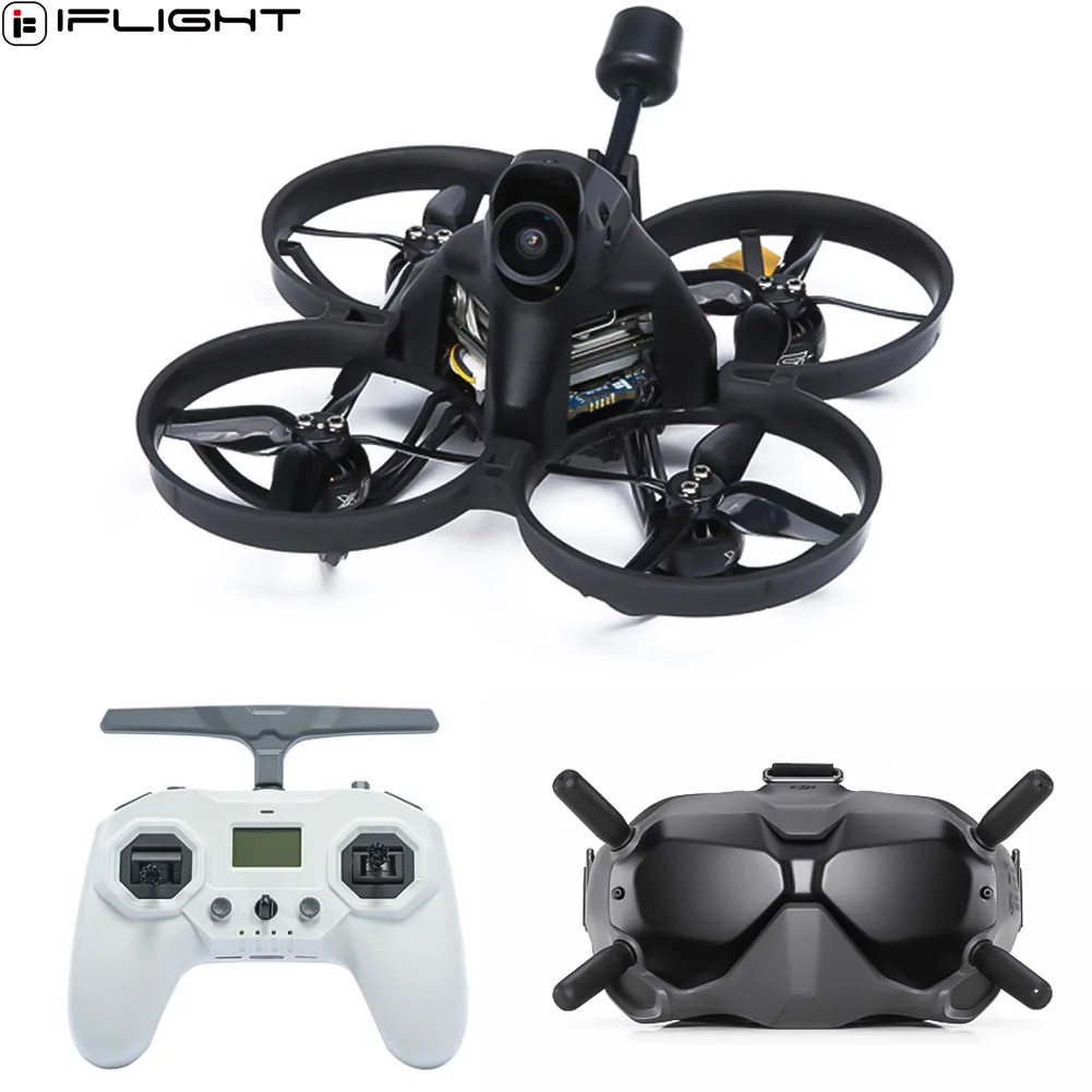 

iFlight Alpha A85 HD Whoop W/Polar Nano Vista Digital HD System FPV RTF with Commando 8 Radio -ELRS 2.4G + HD FPV Goggles V2