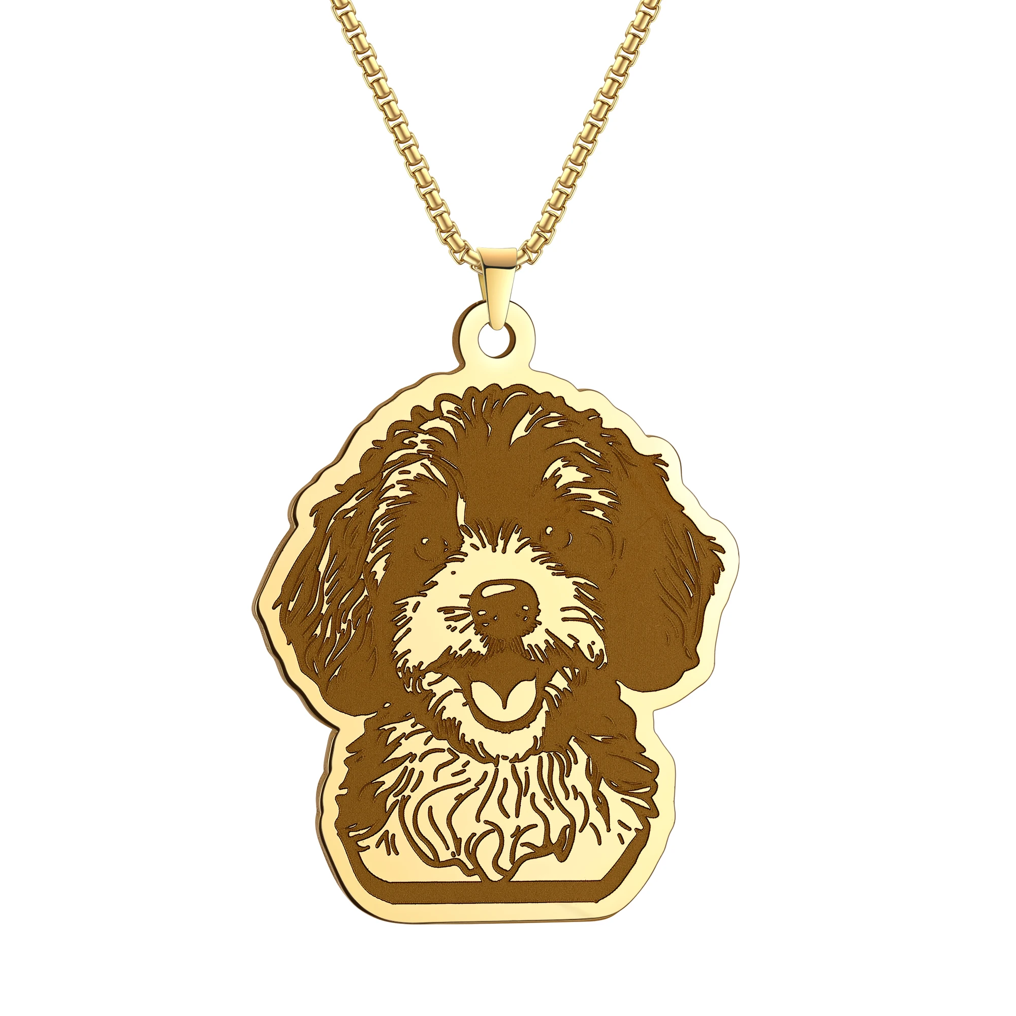 Cavapoo Dog puppy Dog  Necklaces  Doll Cavapoo Necklaces  Backpack charmNecklaces Cute  Cavapoo Dog Necklaces Stainless