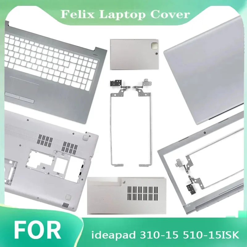NEW For ideapad 310-15 510-15 310-15ISK 310-15ABR LCD Back Cover/Front Bezel/Palmrest/Bottom Case Top Housing Laptop Cases 15.6