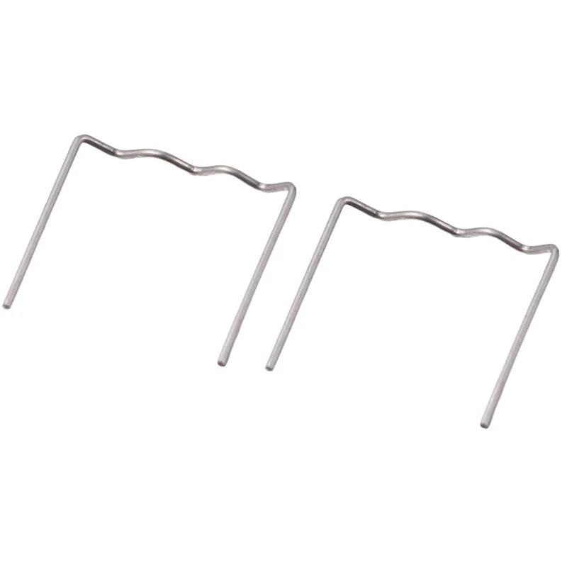 Happy Too.1000Pcs Hot Staple Repair Machine Plastic Welding Hot Stapler Auto Bumper Repair Pre Cut For All Cars Flat Angle