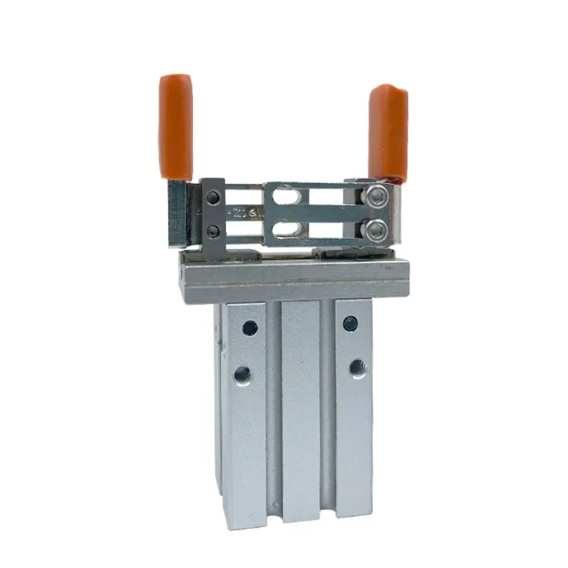 Manipulator finger cylinder 16D/20D parallel telescopic bracket silicone claw widening clamp outer support