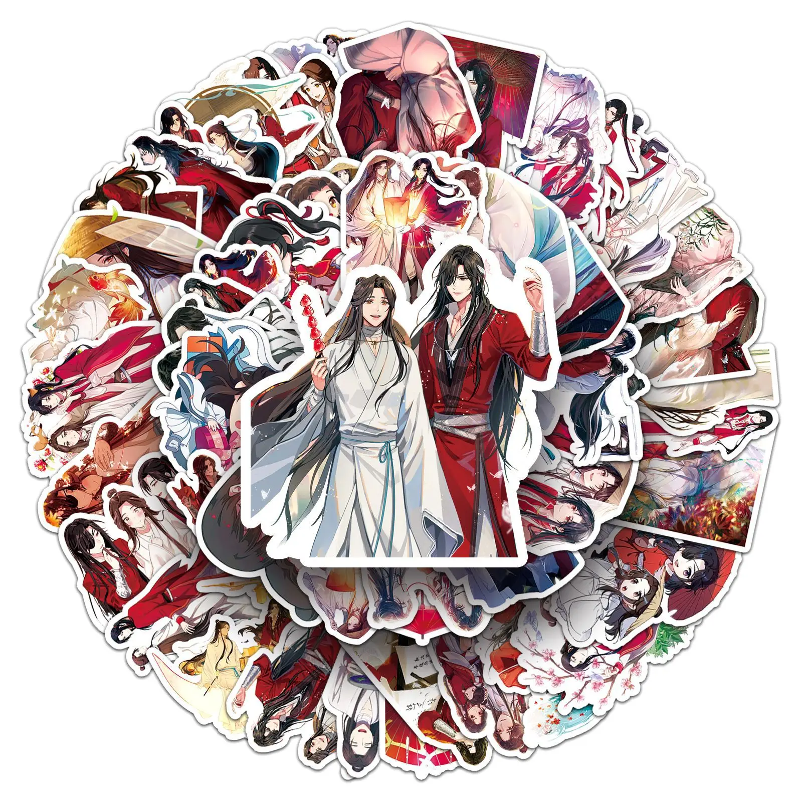 58 قطعة من ملصقات المسؤولين السماوية يباركون الكمبيوتر المحمول كأس الهاتف ملصقات الديكور ملصقات مقاومة للماء #5