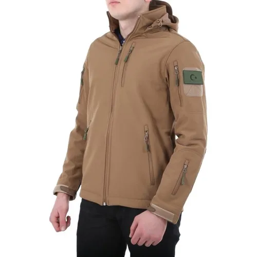 Vogel Military Tactical Softshell Coats Mustard Desert Color Coats
