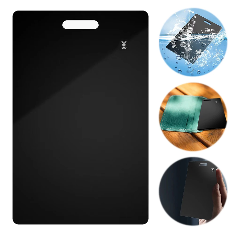 Smart Wallet Track Card Locatie Tracking Apparaat Draadloos Opladen Portemonnee Telefoonzoeker Werkt Met Apple Find My Item Tracker Tag