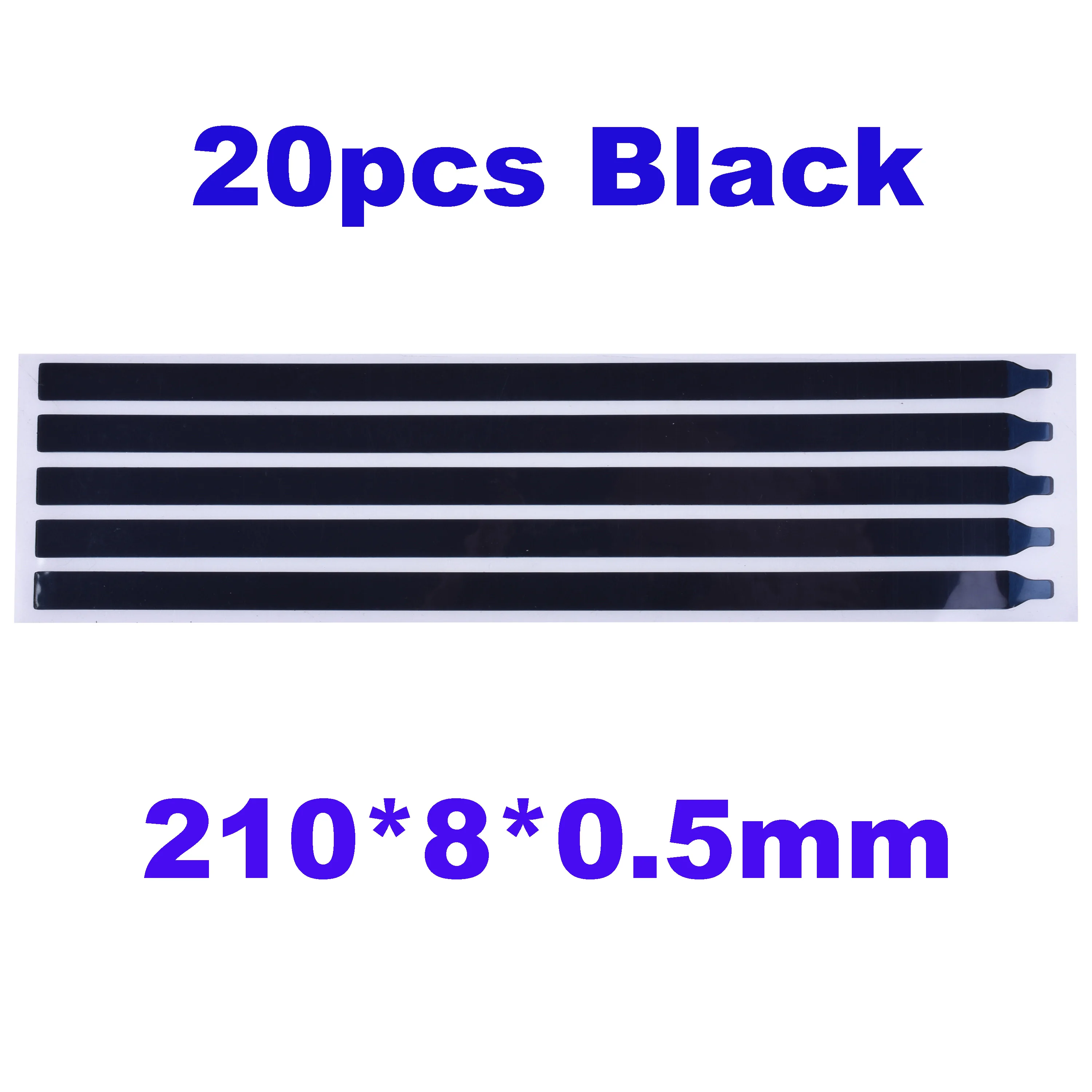 New Version Black Pull Tabs Stretch Release Adhesive Strips for LCD Screen with Handle without Tabs