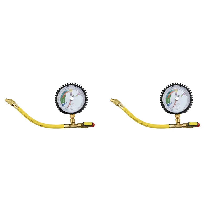 

ABUL-2X Nitrogen Pressure Tester Air Conditioner HVAC Systems Cold Test Table Regulator For R134a R22 R407C R410A