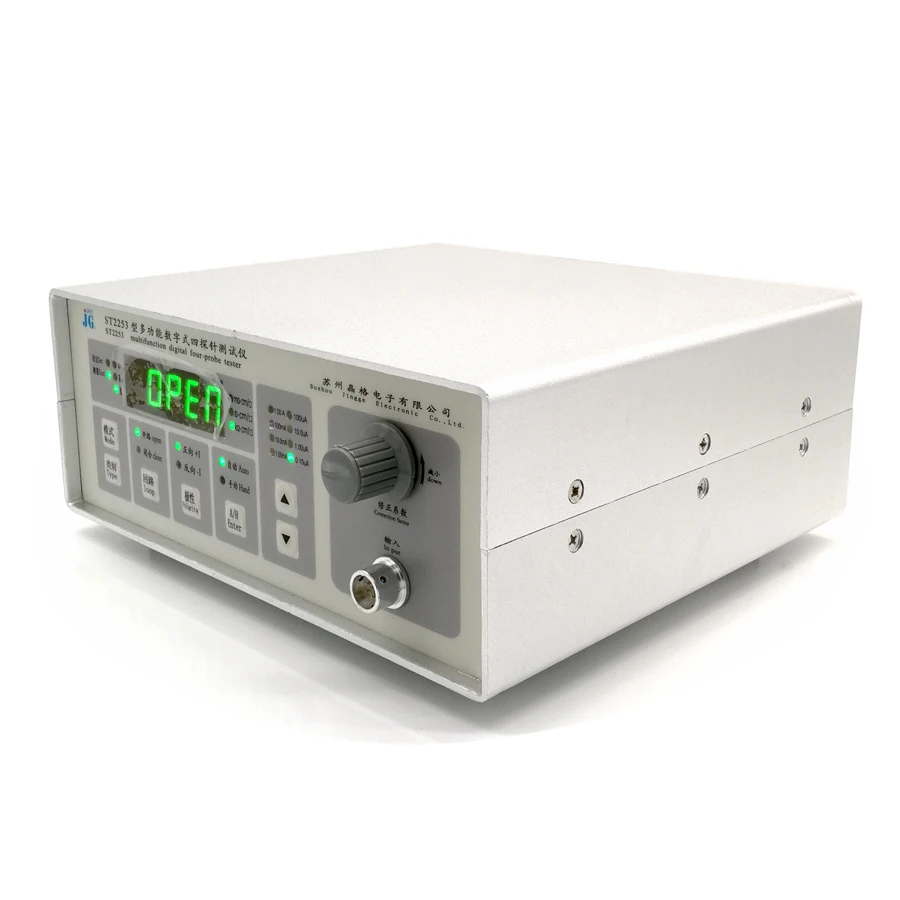 ST2253 sheet resistivity tester with recording software