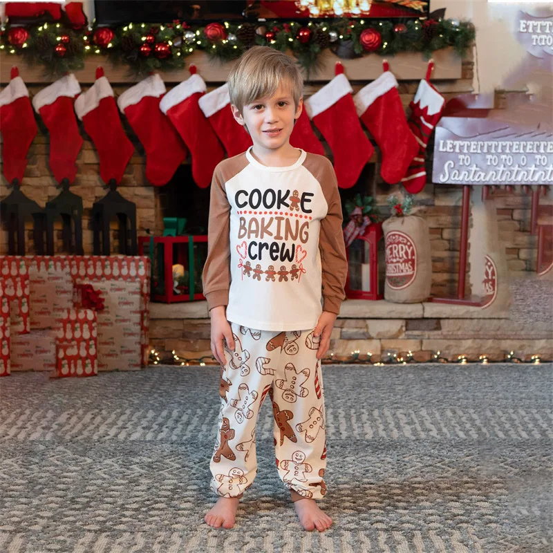 2025 Family Christmas Pajamas Set Xmas Matching Mother Daughter Father Son Clothes Adult Kid Sleepwear Baby Mommy And Me Pyjamas