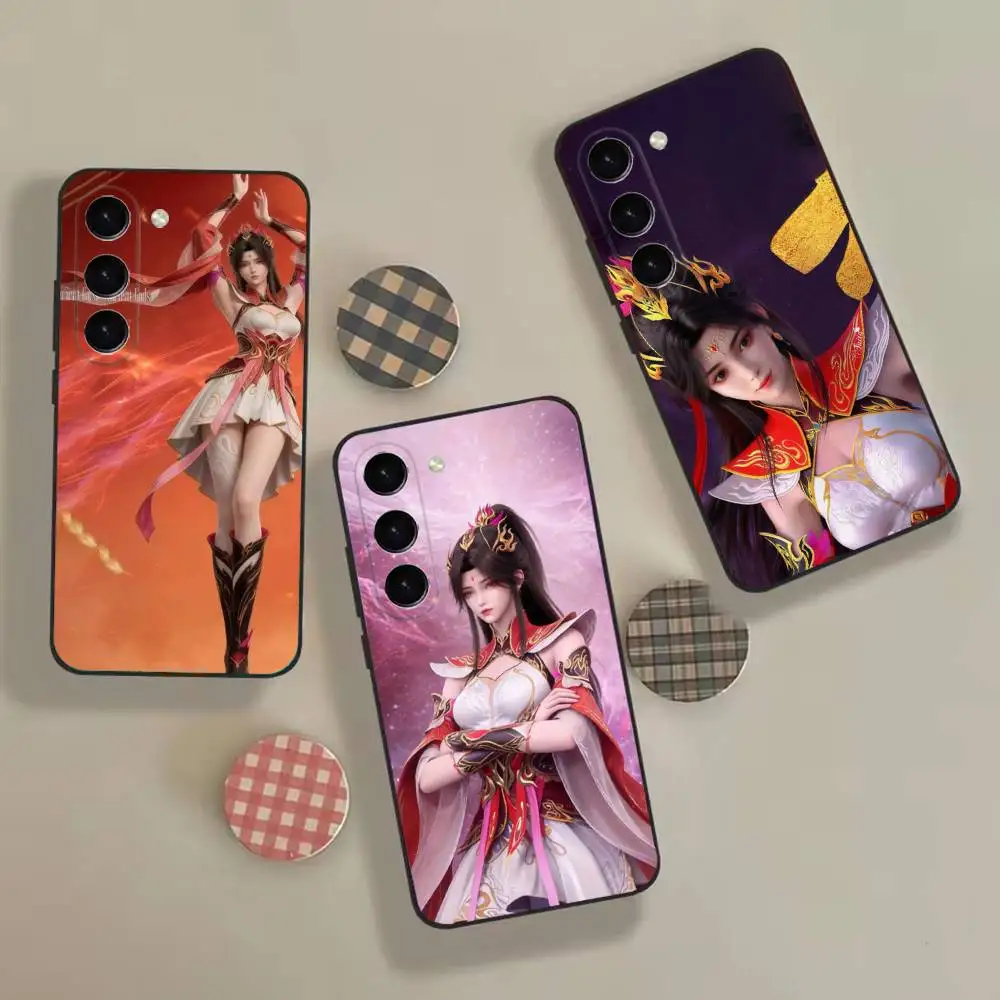 Cartoon Xiao Xiao  Fashion Phone Case For Samsung Galaxy A 22,71,53,52,51,72,73,J7,8,9 Soft Black Cover